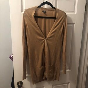Express Camel Cardigan